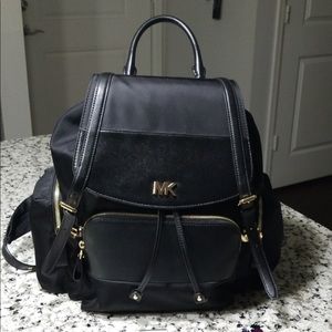 Michael kors nylon diaper black backpack